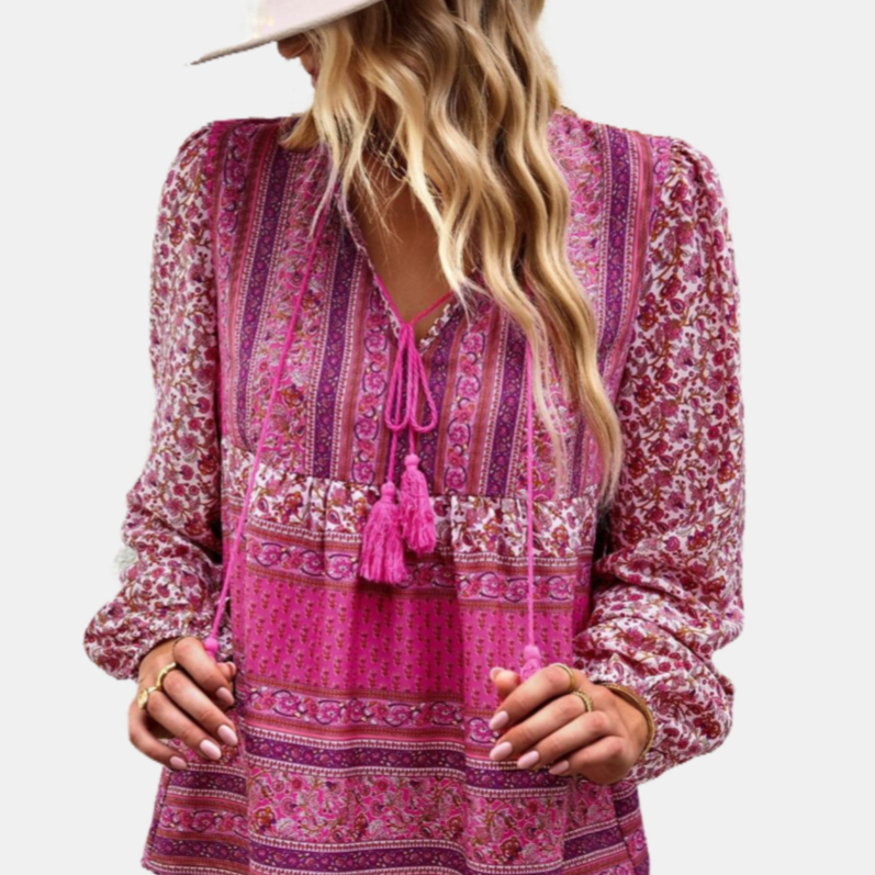 Floral Print Blouses